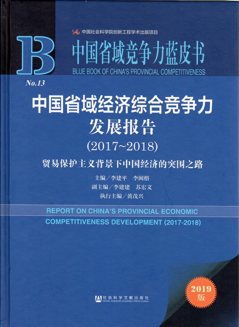 插b啪啪叉叉网站中国省域经济综合竞争力发展报告（2017-2018）